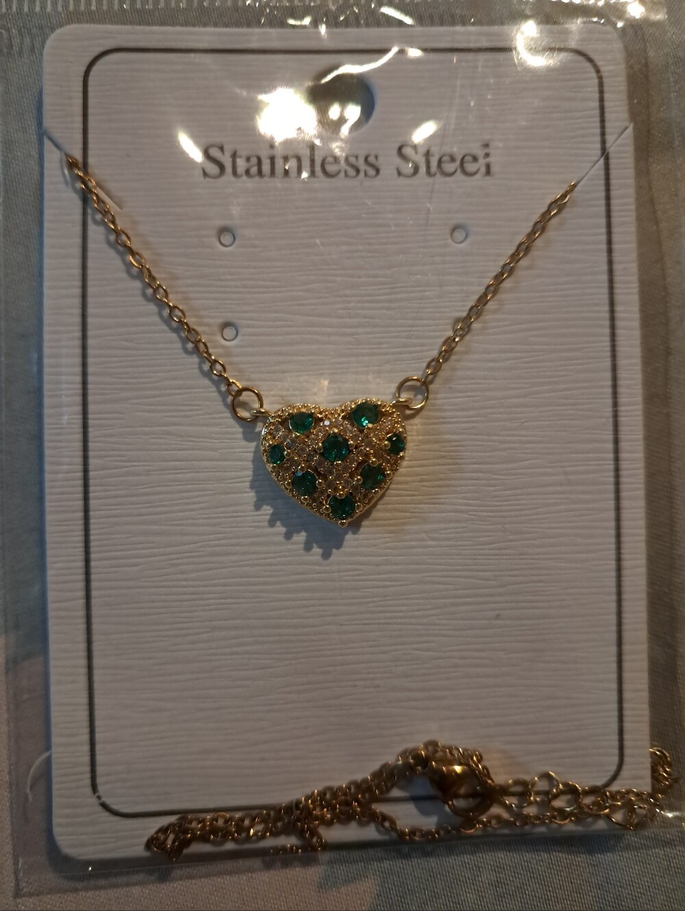 Gold Crystal Pavé Leaf Earrings -